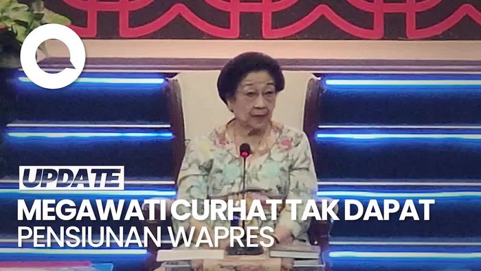 Video: Saat Megawati Curhat Tak Dapat Pensiunan Wapres ke Sri Mulyani