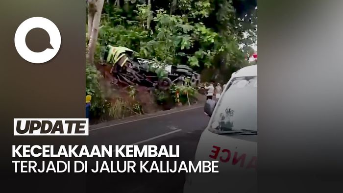 Video: Belum Genap Sepekan, Kecelakaan Terjadi Lagi di Lokasi Insiden Truk Vs Angkot