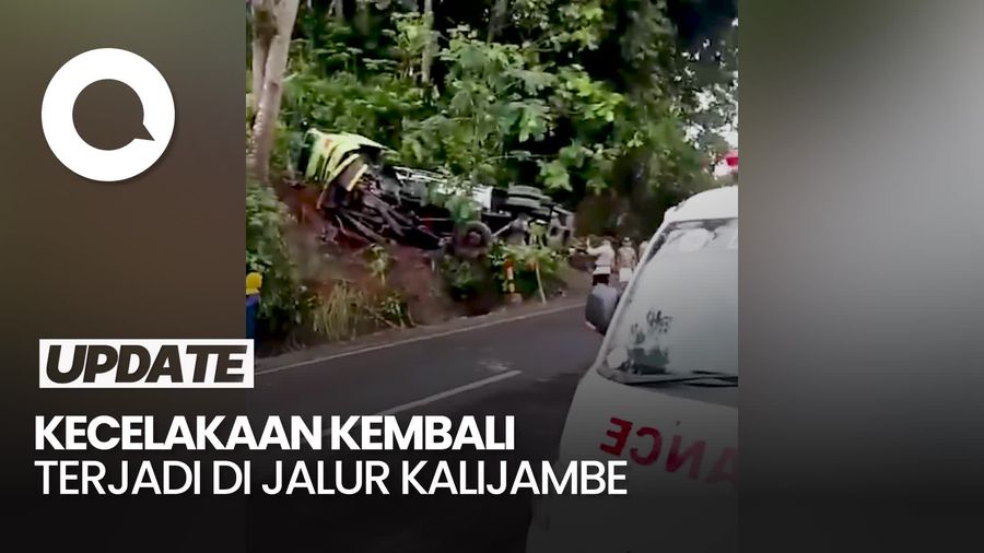 Video: Belum Genap Sepekan, Kecelakaan Terjadi Lagi di Lokasi Insiden Truk Vs Angkot