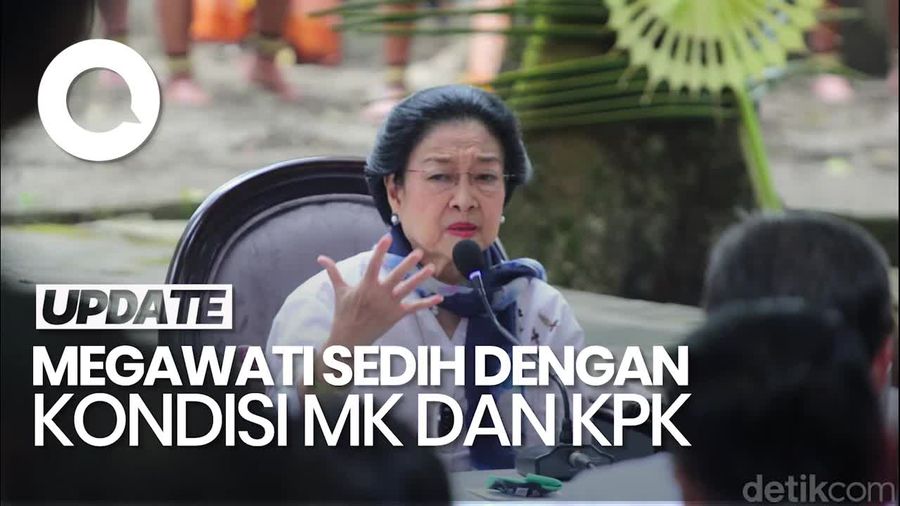 Video: Cerita Megawati Sedih dengan Kondisi MK dan KPK Saat Ini