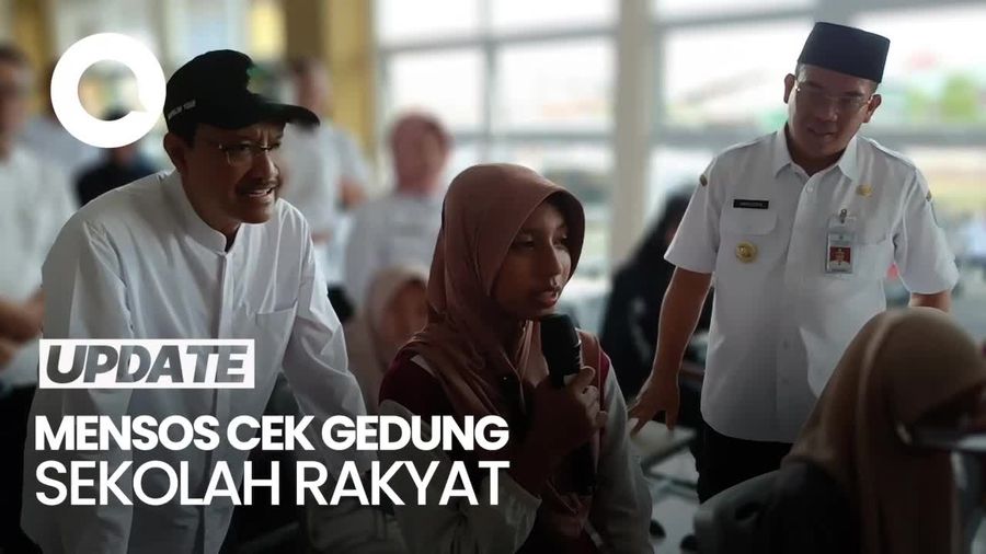 Video: Momen Mensos Cek Gedung Sekolah Rakyat di Probolinggo
