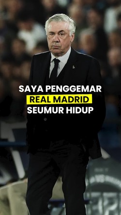 Video Hijrah ke Brasil, Ancelotti: Saya Penggemar Real Madrid Seumur Hidup