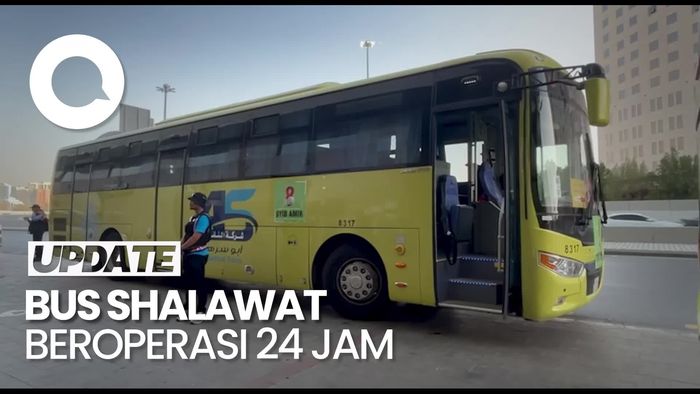 Video: Bus Shalawat Siap Layani Jemaah Haji Indonesia 24 Jam di Makkah