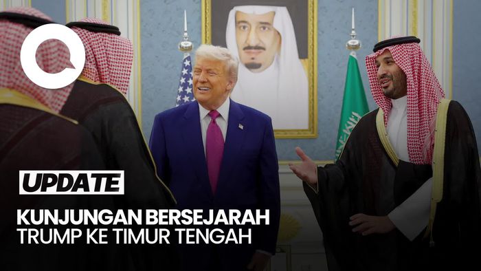 Video Sambutan Pangeran MBS untuk Donald Trump di Arab Saudi