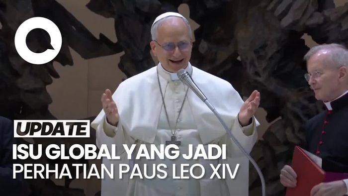 Video: Isu Kemiskinan-Perang Jadi Perhatian Paus Leo XIV