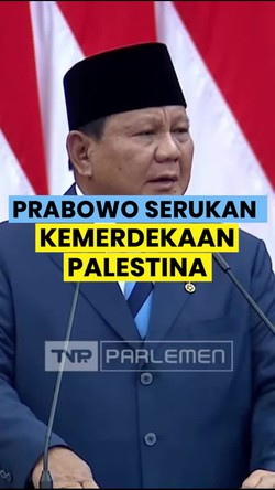 Video: Di Depan Parlemen OKI, Prabowo Serukan Kemerdekaan Palestina
