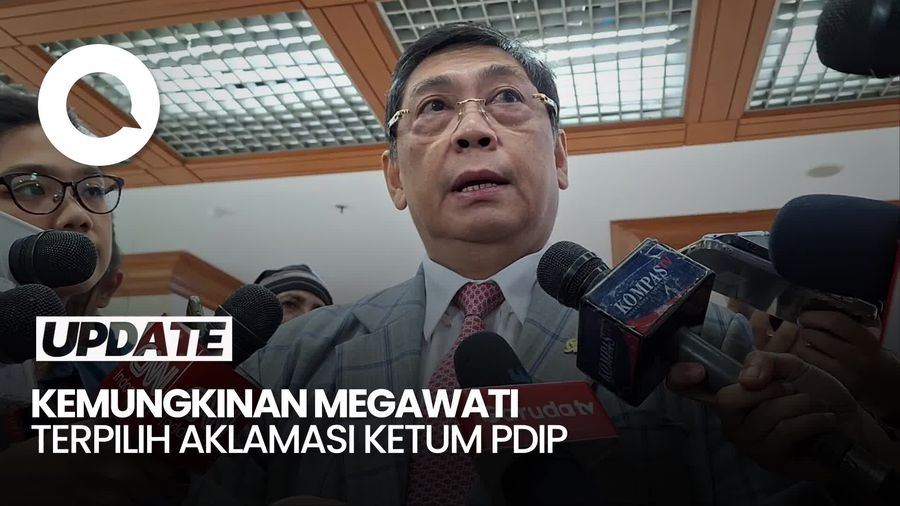 Video: Utut Adianto Ungkap Kemungkinan Megawati Terpilih Aklamasi Ketum PDIP