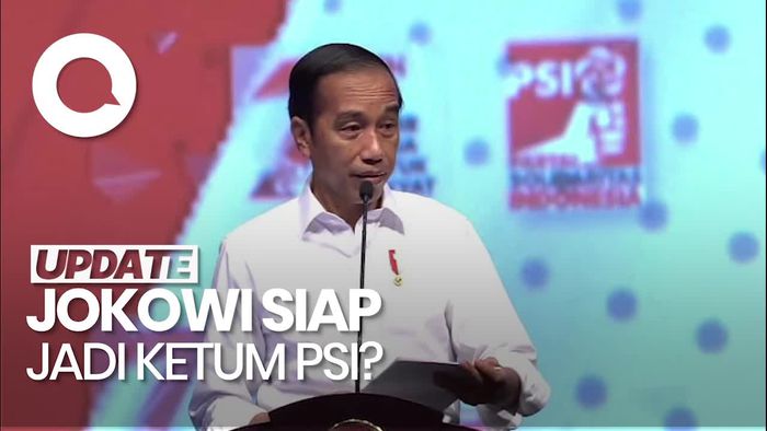 Video Respons Jokowi soal Peluang Maju Jadi Ketum PSI: Masih Dalam Kalkulasi