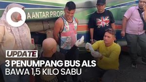Video: Detik-detik 3 Penumpang Bus ALS Bawa Sabu Diamankan BNNP Sumbar