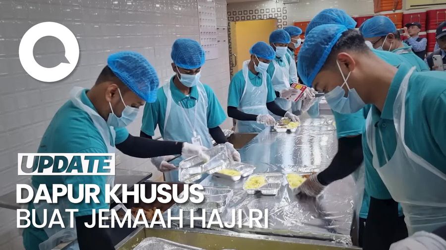 Video: Melihat Proses Masak-Distribusi Makanan buat Jemaah Haji RI di Makkah