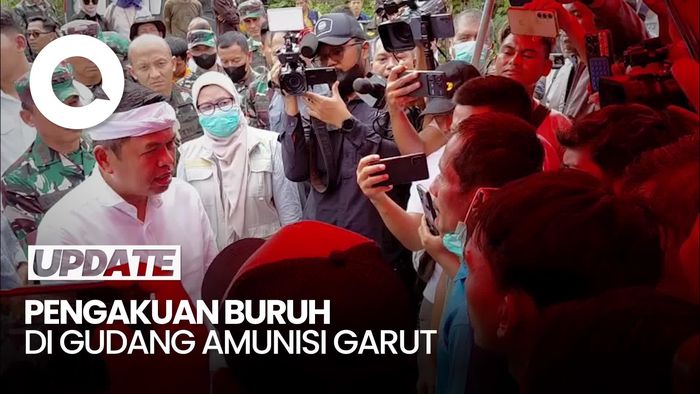 Video: Agus Ngaku Diupah Rp 150 Ribu/Hari Buka Selongsong Amunisi di Garut