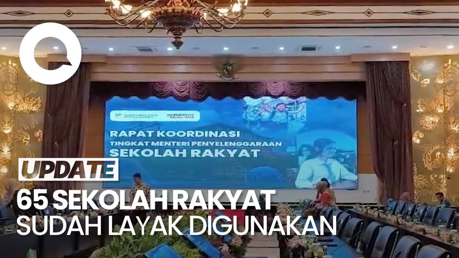 Video: 65 Titik Sekolah Rakyat Sudah Layak Digunakan