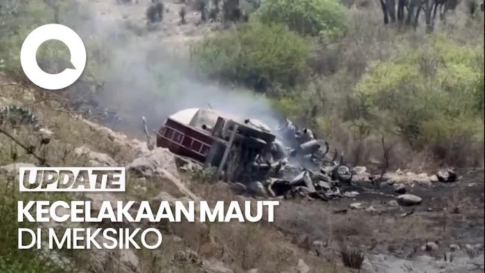 Video: Kecelakaan Maut Libatkan 3 Kendaraan di Meksiko, 21 Orang Tewas