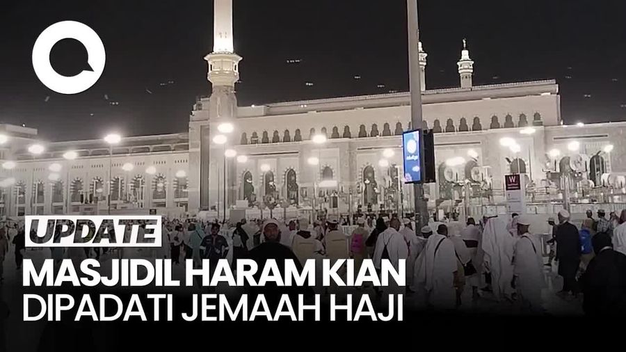 Video: Suasana Terkini di Masjidil Haram Seusai Salat Berjemaah