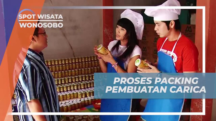 Lihat Proses Packing Carica sebagai Oleh-Oleh Khas Wonosobo