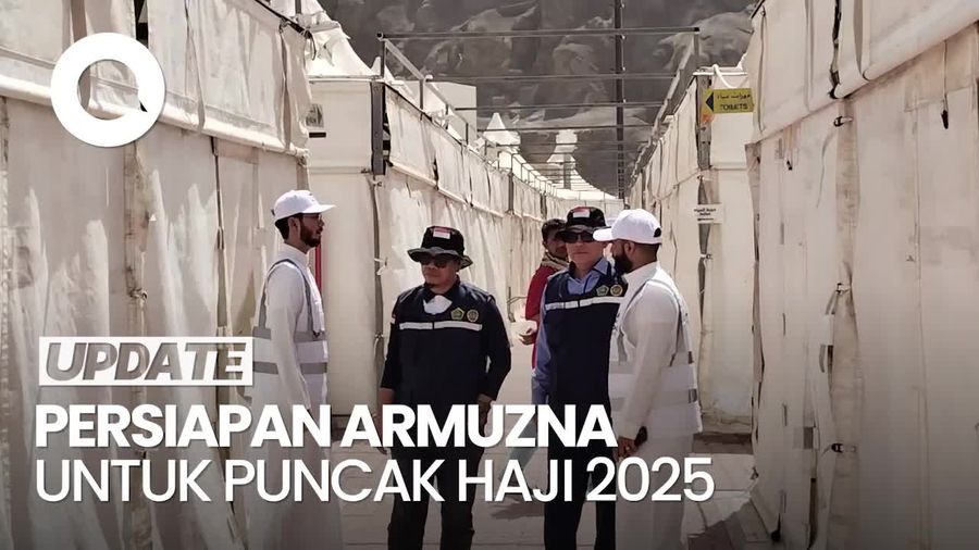 Video: Melihat Persiapan Terkini di Arafah-Muzdalifah-Mina untuk Puncak Haji 2025