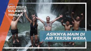 Rasakan Asiknya Berenang di Air Terjun Wera, Sulawesi Tengah