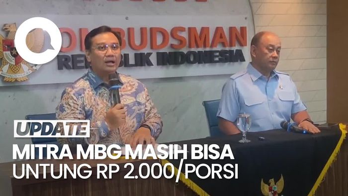 Video Ombudsman RI Beberkan Mitra MBG Masih Bisa Untung Rp 2.000/Porsi