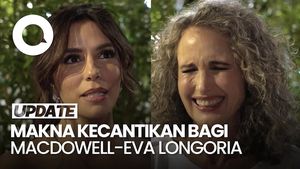 Video MacDowell-Eva Longoria: Standar Cantik Sulit Digapai Karena Medsos