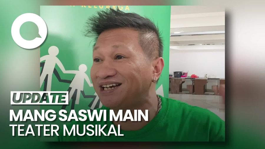 Video: Perasaan Canggung Mang Saswi Terlibat di Musikal Keluarga Cemara 