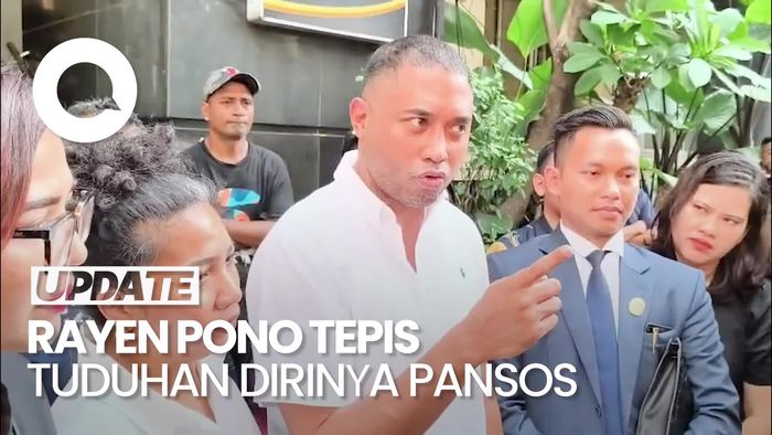 Video Rayen Pono Tepis Tuduhan Pansos soal Laporkan Ahmad Dhani