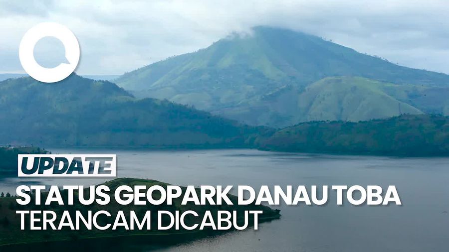 Video Sorotan Komisi VII DPR soal Status Geopark Danau Toba Terancam Dicabut