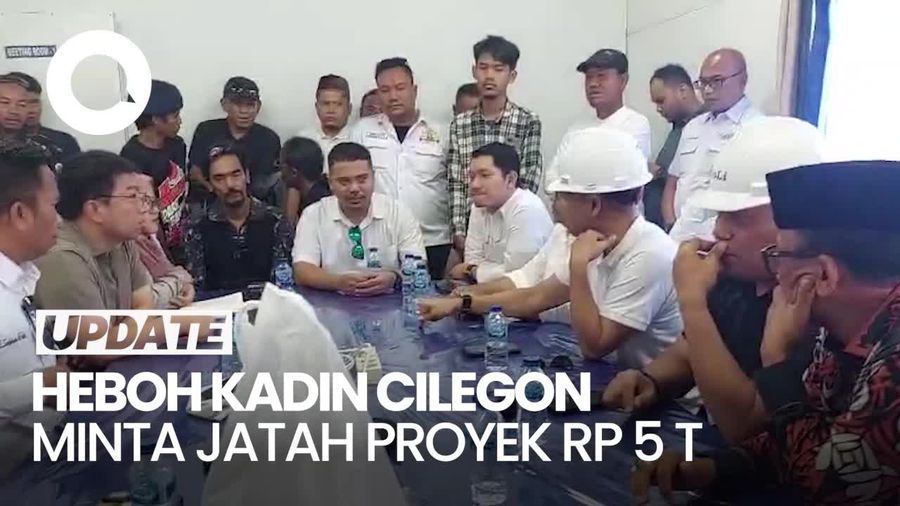 Video: Klarifikasi Kadin Cilegon soal Heboh Minta Jatah Proyek Rp 5 T Tanpa Tender