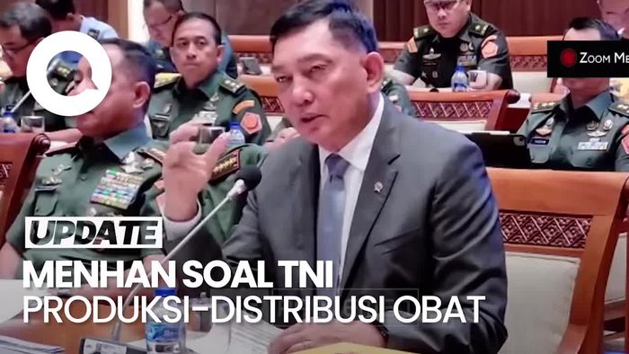 Video Dengar Lagi Pernyataan Menhan soal TNI Bakal Produksi-Distribusi Obat