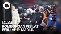 Video: Heboh 2 Remaja Dikeroyok Rombongan Pesilat saat Isi BBM di Madiun