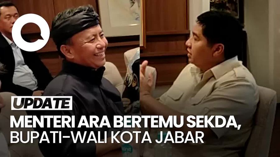 Video: Yang Dibahas Menteri Ara Saat Bertemu Sekda, Bupati-Wali Kota Jabar