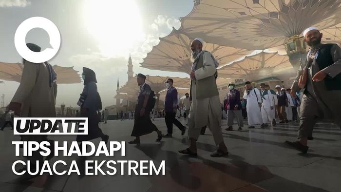 Video: Tips Hadapi Cuaca Panas untuk Jemaah Haji
