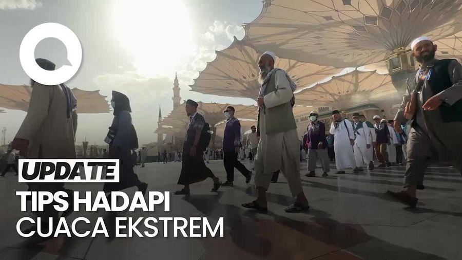 Video: Tips Hadapi Cuaca Panas untuk Jemaah Haji