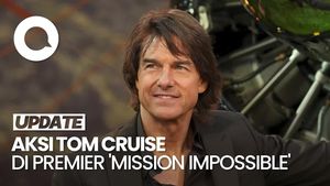 Video Pose Penuh Aksi Tom Cruise di Premiere Mission Impossible London