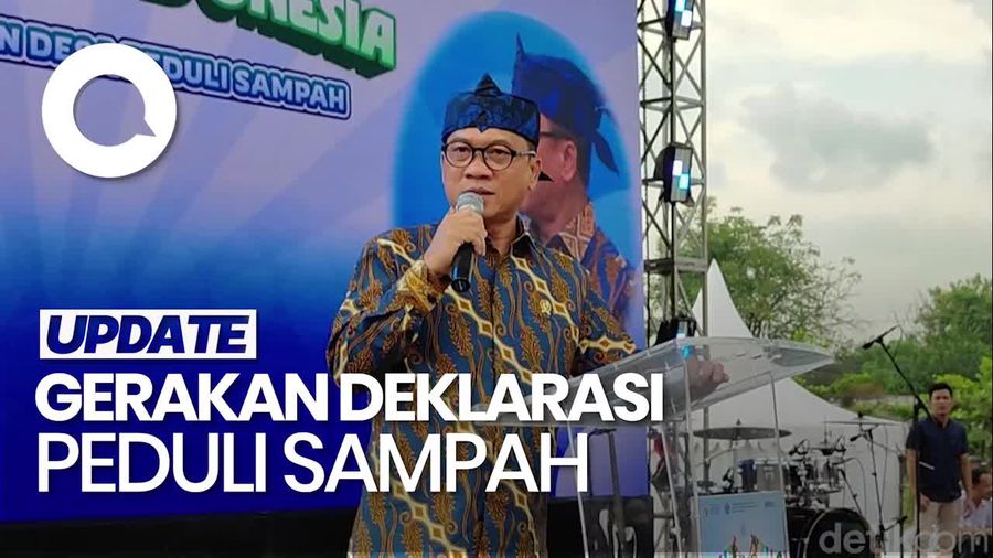 Video: Mendes Pimpin Deklarasi Gerakan Desa Peduli Sampah di Banten