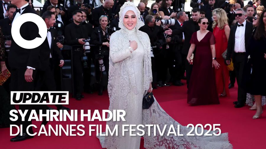 Video Potret Syahrini-Reino Barack Melenggang di Cannes Film Festival 2025