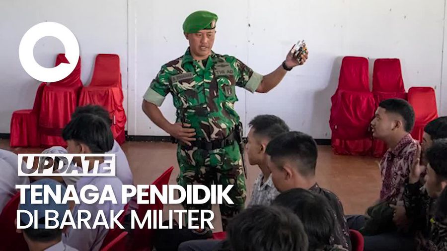 Video: KPAI Soroti Tenaga Pendidik di Barak Militer