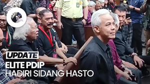 Video: Ganjar, Panda Nababan hingga TB Hasanuddin Hadiri Sidang Hasto