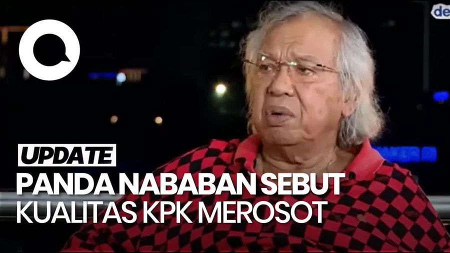 Video Hadiri Sidang Hasto, Panda Nababan: Kualitas KPK Merosot