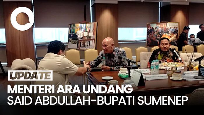 Video: Menteri Ara Diskusi soal Dugaan Penyalahgunaan Bantuan BSPS Sumenep