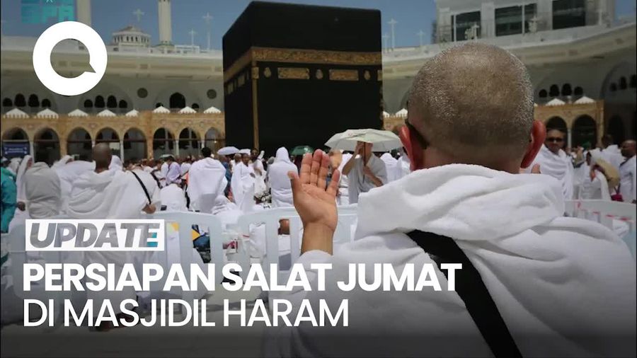 Video: Suasana Jelang Salat Jumat di Masjidil Haram