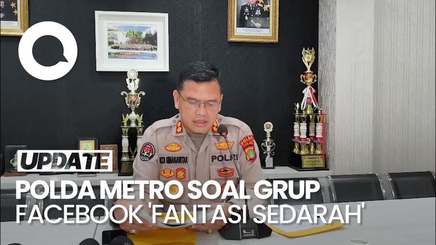 Video: Siber Polda Metro Jaya Siap Selidiki Grup Facebook Fantasi Sedarah