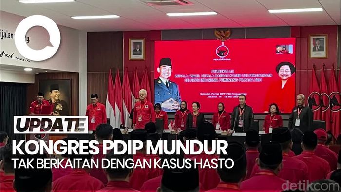 Video: PDIP Bantah Kongres PDIP Diundur Karena Kasus Hasto