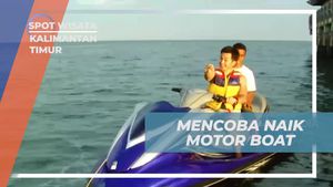 Mencoba Sensasi Naik Motor Boat di Tanjung Batu, Kalimantan Timur
