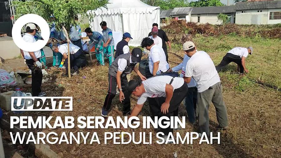 Video Pemkab Serang Ingatkan Warganya Peduli Sampah: Kita Belum Punya TPA