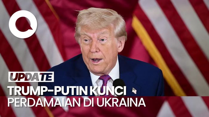 Video Trump: Tak Akan Ada Kemajuan soal Ukraina Sampai Saya Bertemu Putin