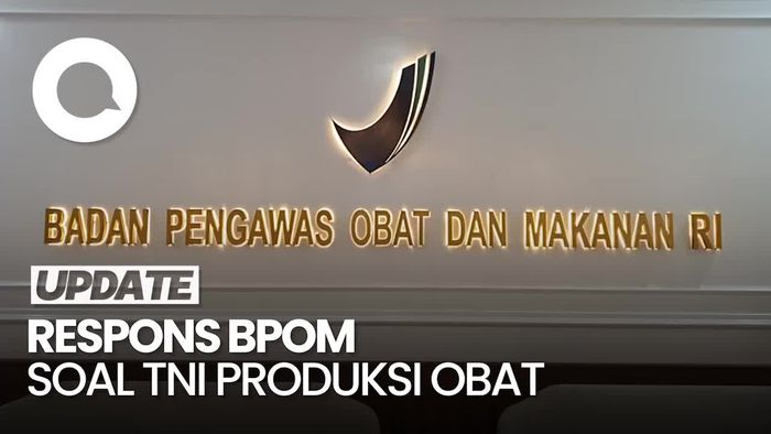 Video BPOM Akan Bertemu Menhan soal Rencana TNI Produksi-Distribusi Obat 