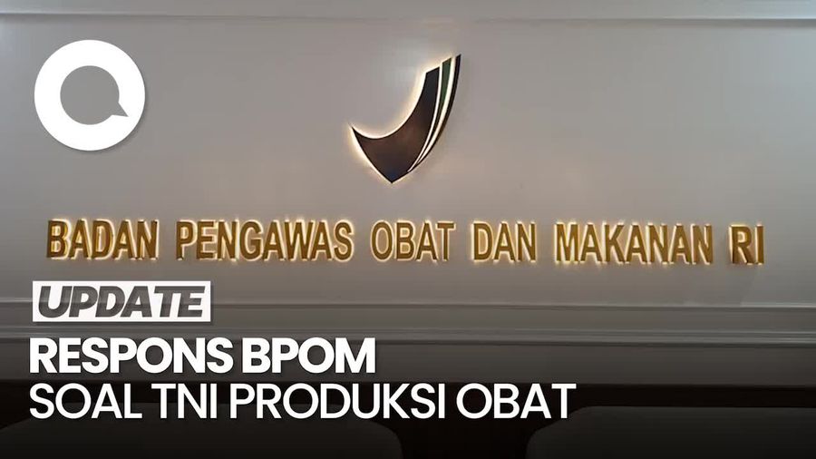 Video BPOM Akan Bertemu Menhan soal Rencana TNI Produksi-Distribusi Obat 