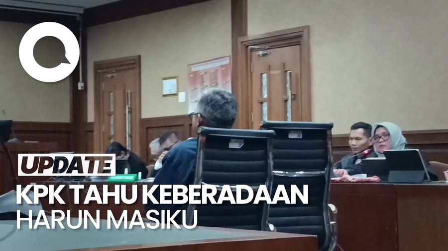 Video Penyelidik KPK Ngaku Tahu Titik Keberadaan Harun Masiku