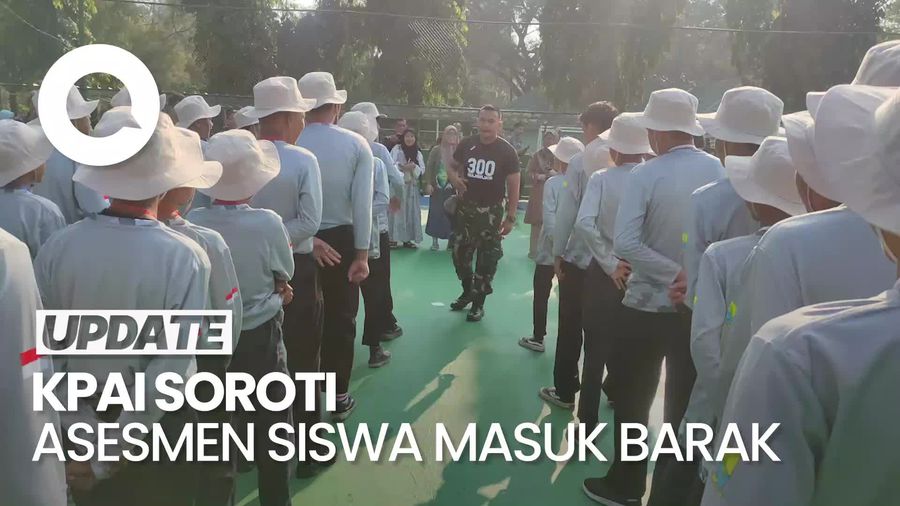 Video Masalah yang Ditemukan KPAI soal Asesmen Siswa Masuk Barak Militer