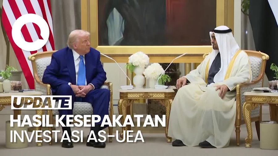Video: Trump Dapat Investasi Rp 23.000 Triliun dari Lawatannya ke Uni Emirat Arab